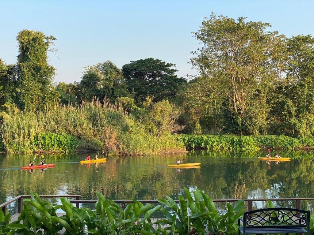 Ruen Maihom Riverside Cottage Kanchanaburi Exterior photo